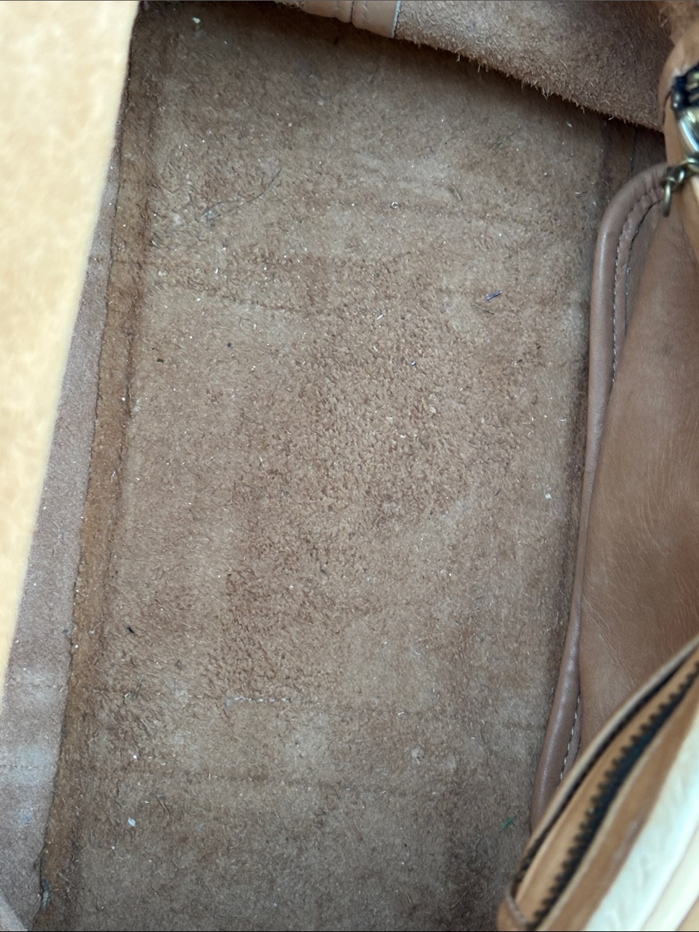 Vintage 1980’s Coach British Tan Brown Leather Hobo 💼 Collector Item - Picture 14 of 16